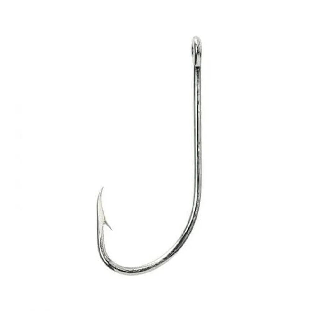 Eagle Claw Plain Shank Nickel 085AH 