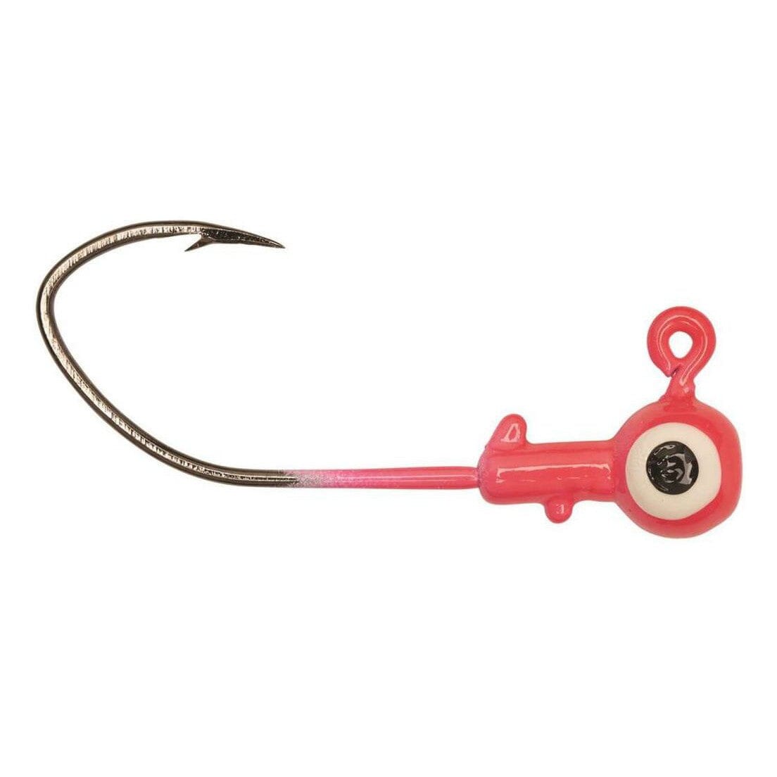 Eagle Claw Pro-V Ball Jighead-Pink-1/16oz-