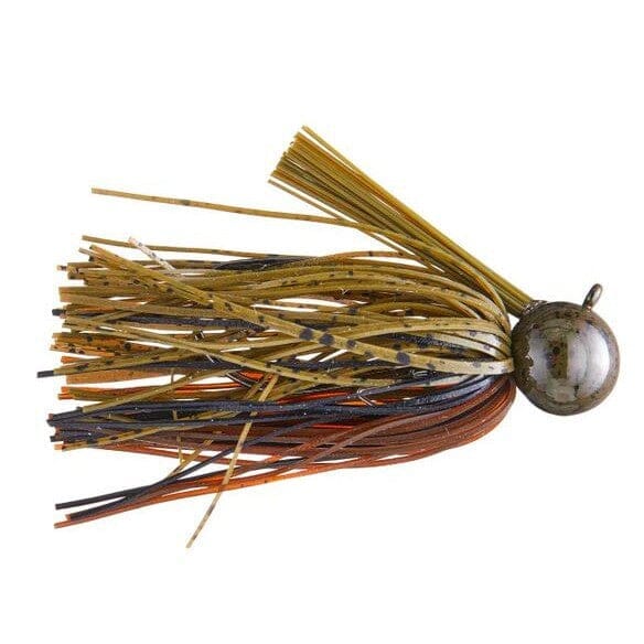 Evergreen IR Finesse Jig Dk Grn Pumpkin Brn Craw 1/2 oz 