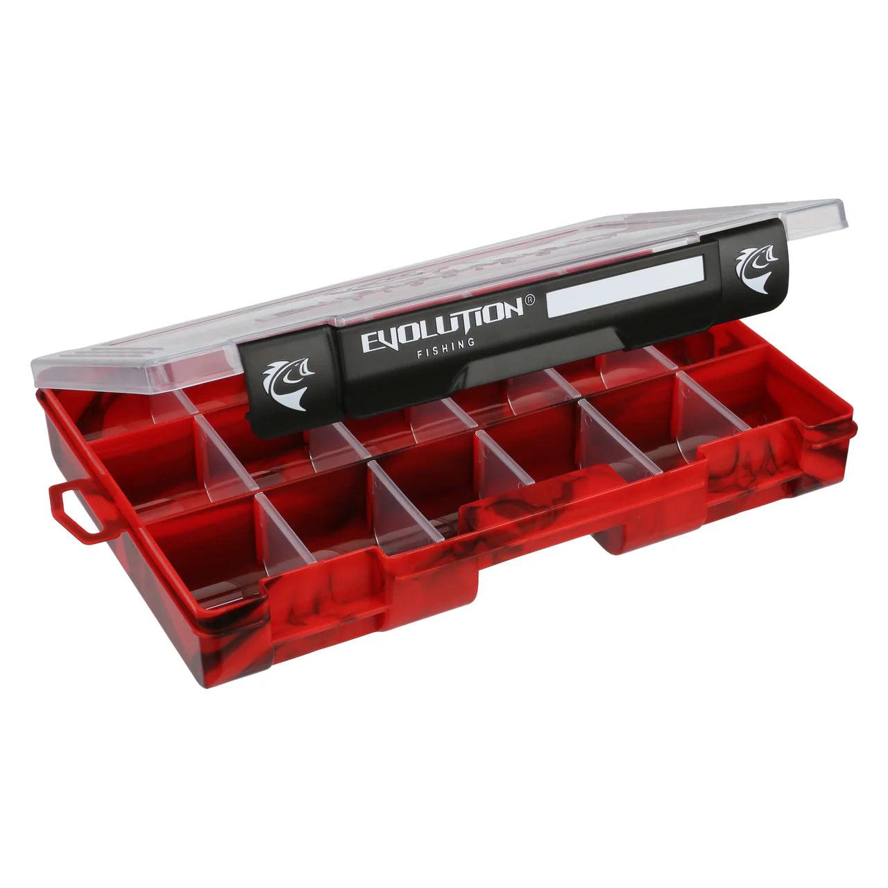 Evolution Drift Series 3600 Tackle Tray-Red-