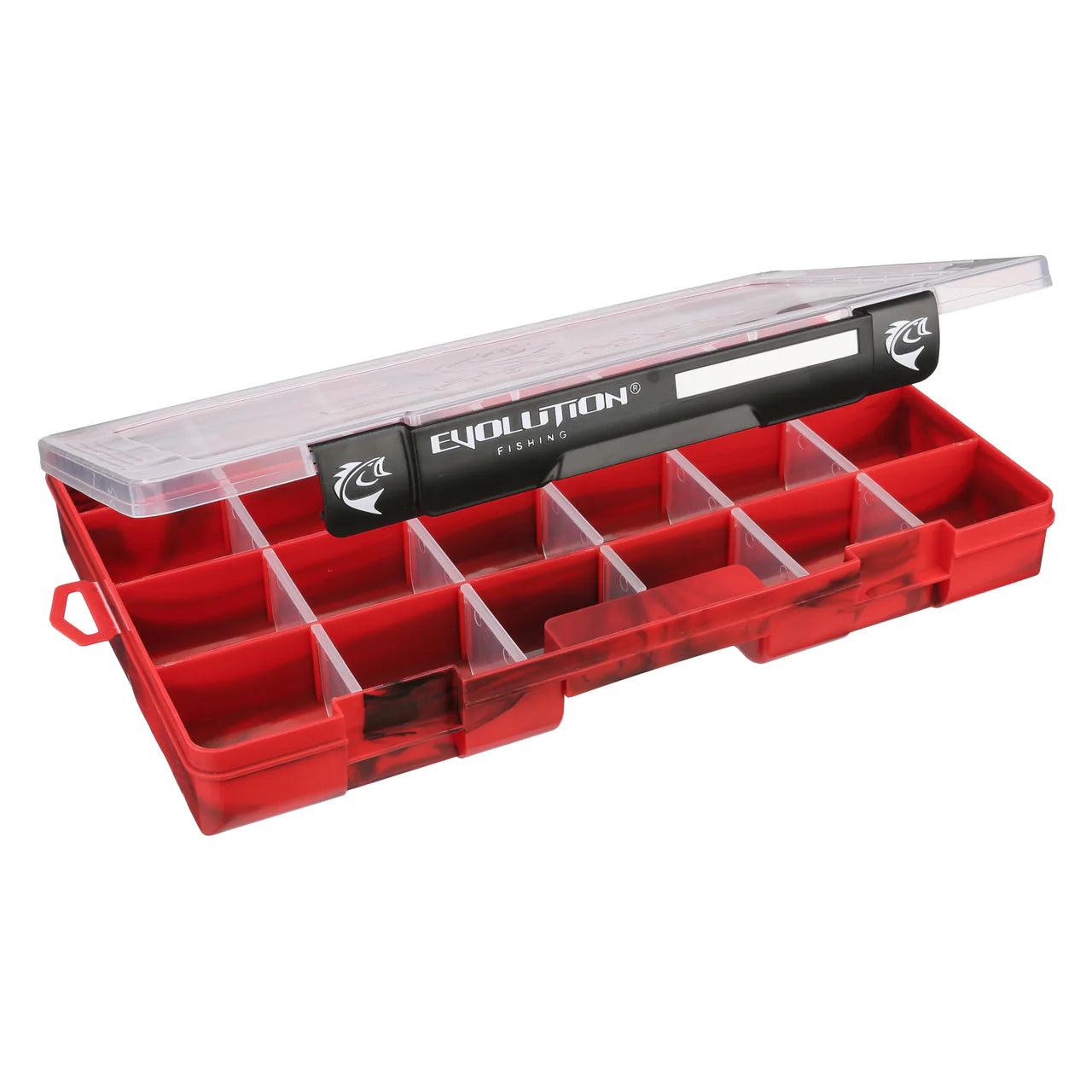 Evolution Drift Series 3700 Tackle Tray-Red-