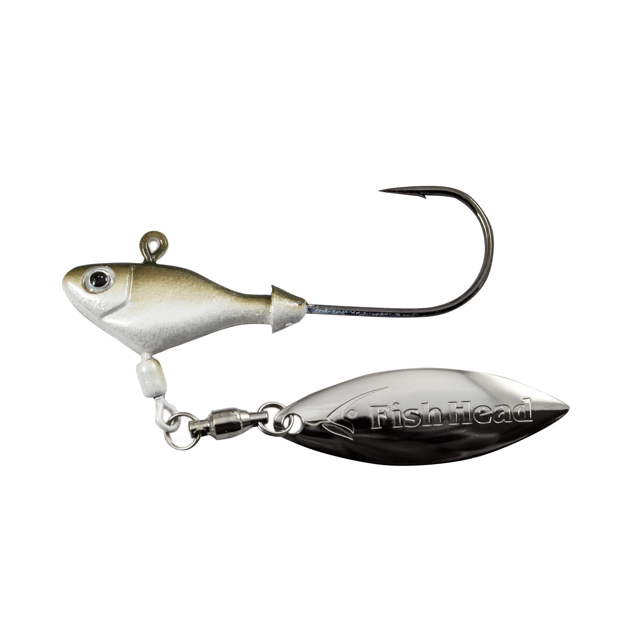 Fish Head Spin Arkansas Shiner 1/2 oz 