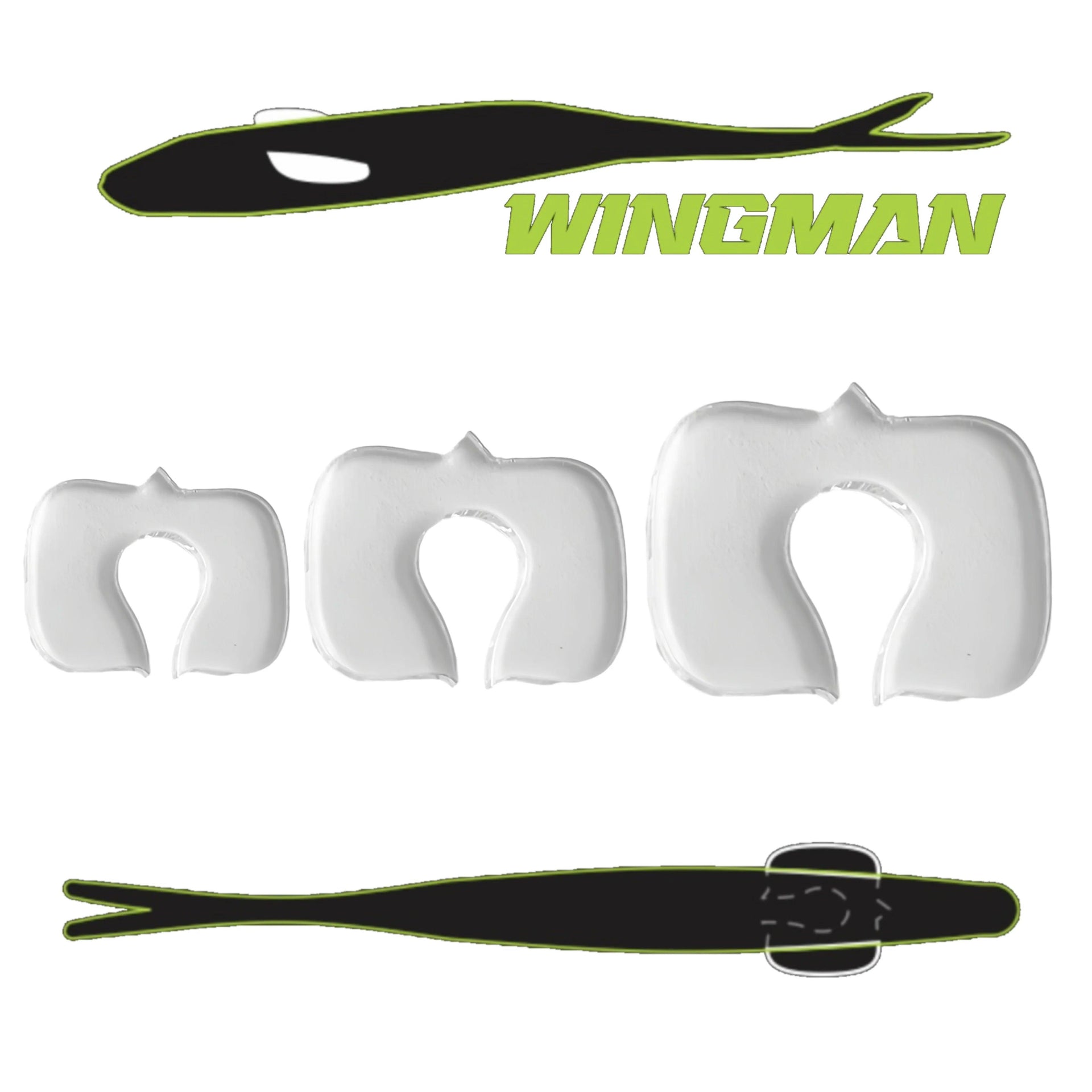 aw fish lures co. Salmon Slammer Jigs 2 oz Glow Antifreeze 121217 Ready to reel in the big ones FishCo Wingman Clear Small 12pk