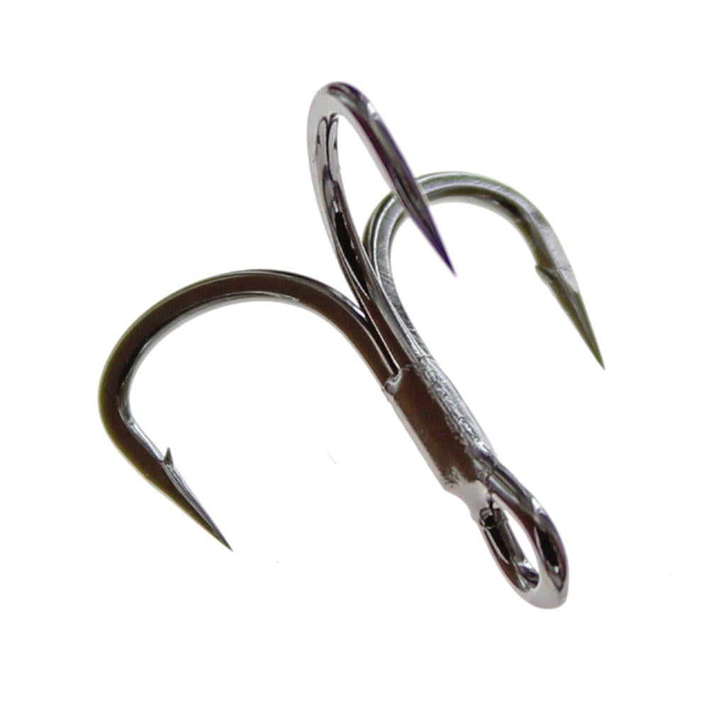 Gamakatsu Magic Eye Ewg Short Shank Treble 2Xstrong Black 