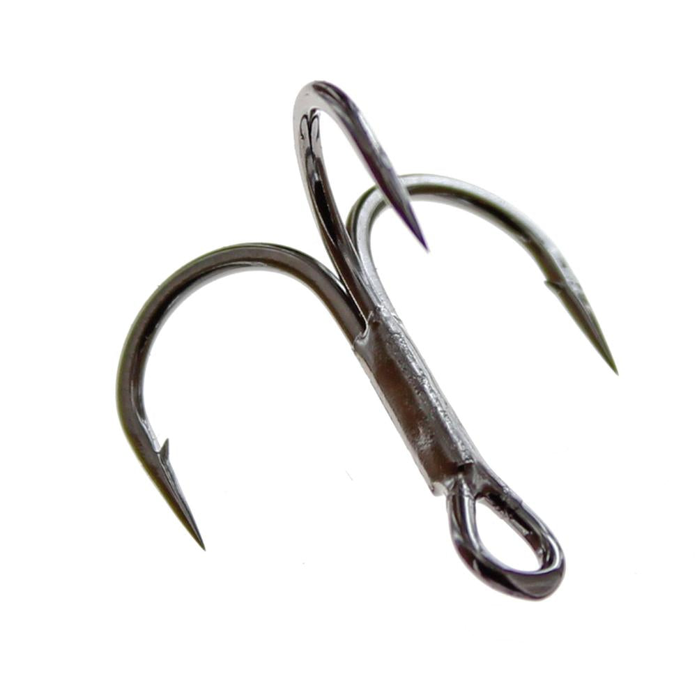 Gamakatsu Magic Eye Treble Short Shank Round Bend Black 