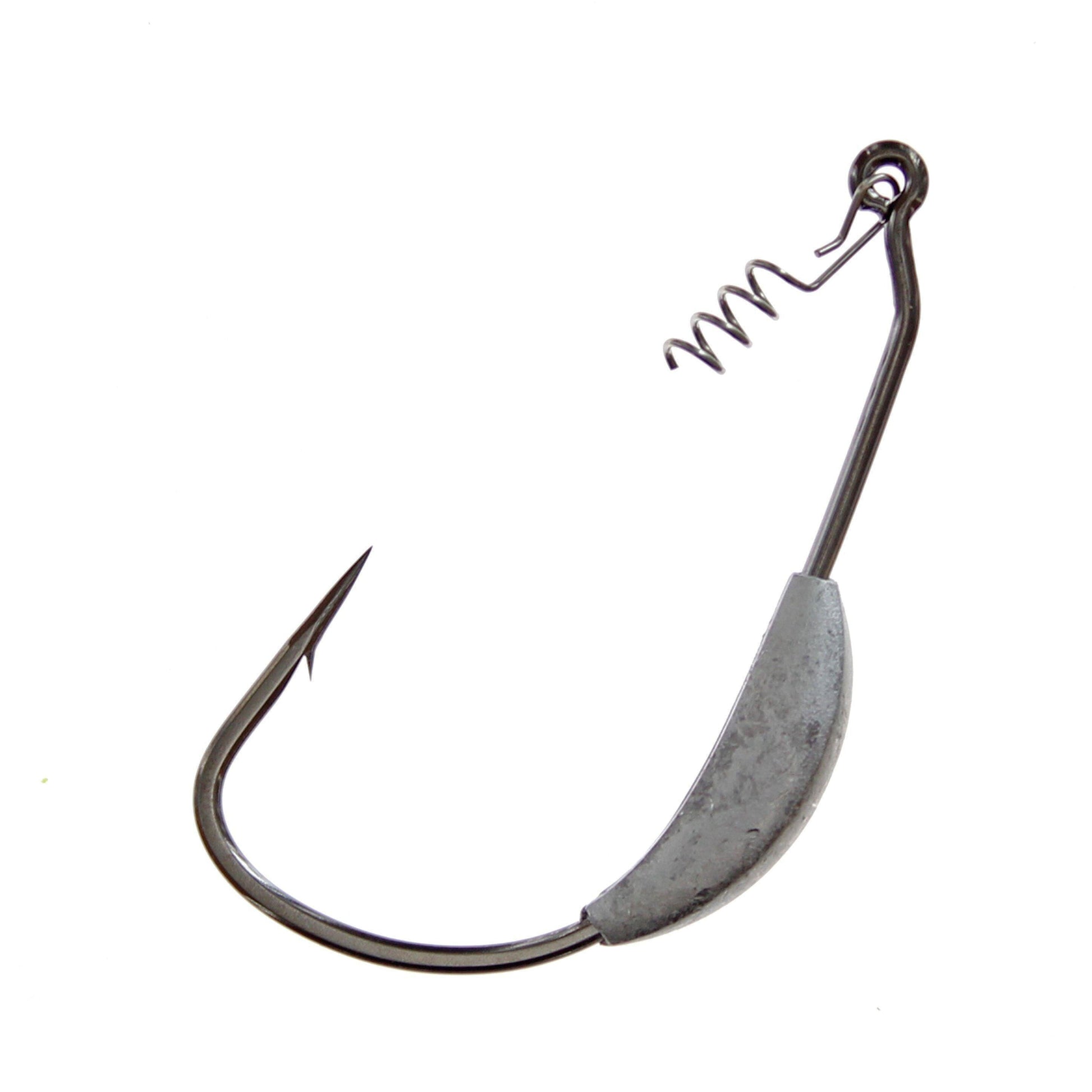 5 8 spigot counter weight hook for boom Gamakatsu Superline Weighted Spring Lock Hook 6/0
