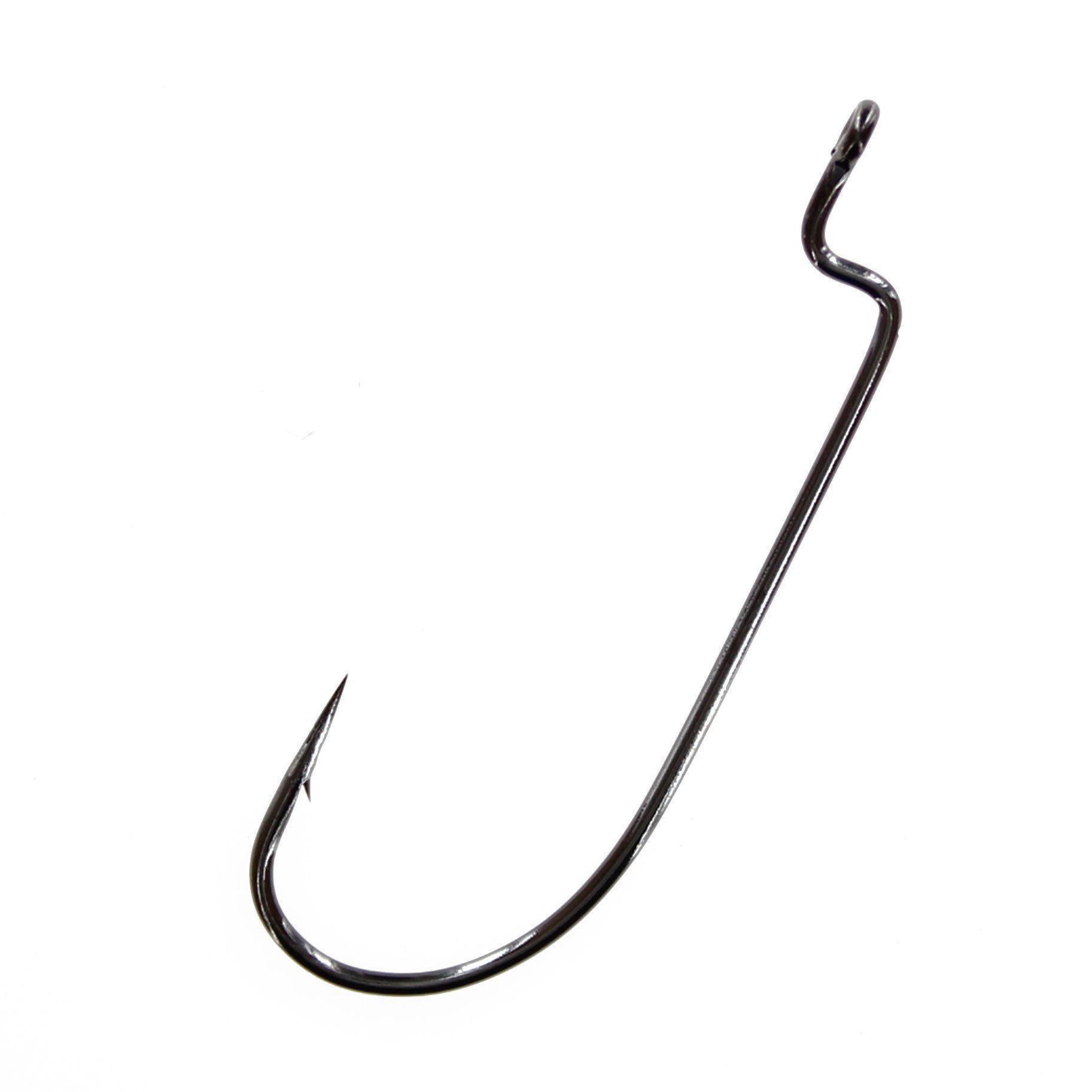 Gamakatsu Worm Offset Black-