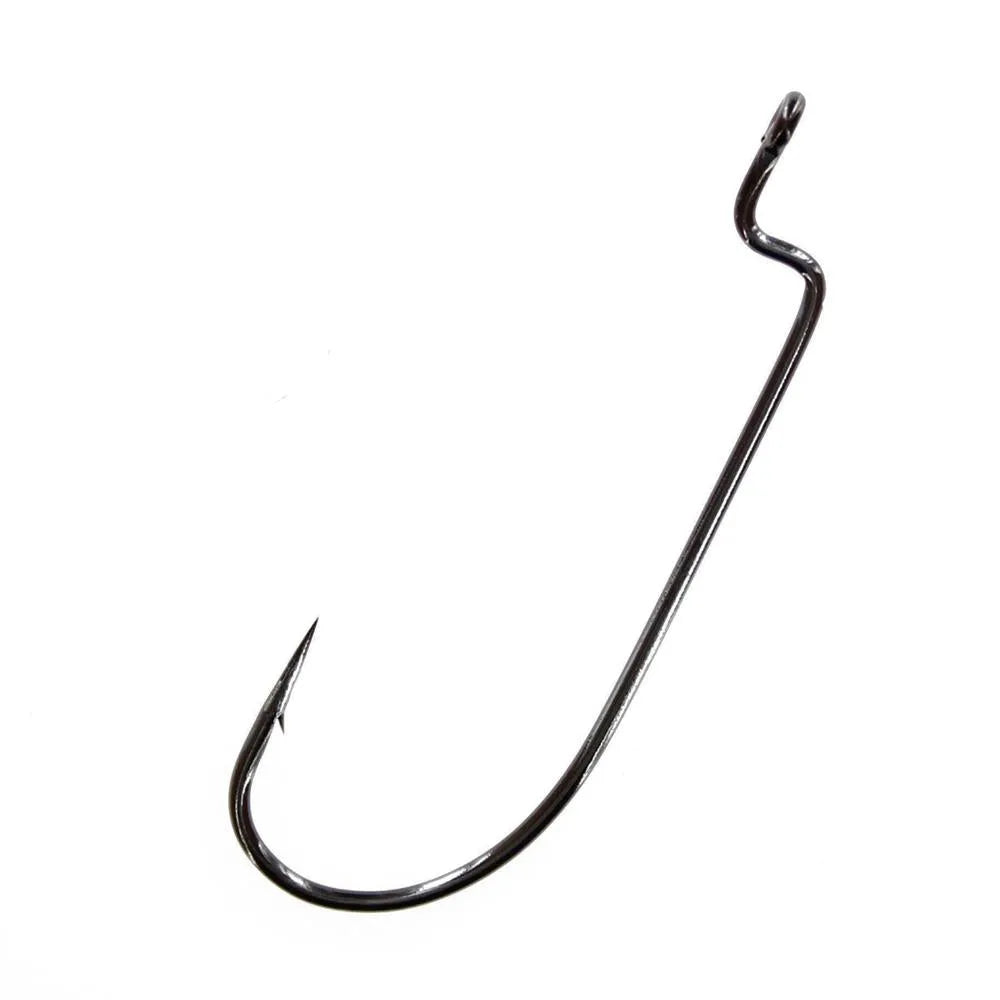 Gamakatsu Worm Offset Black 