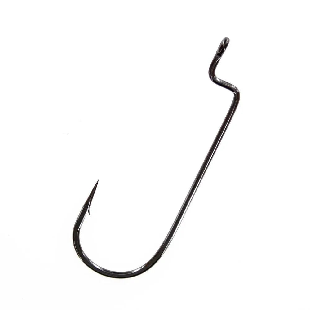 Gamakatsu Worm Offset Rb Black 