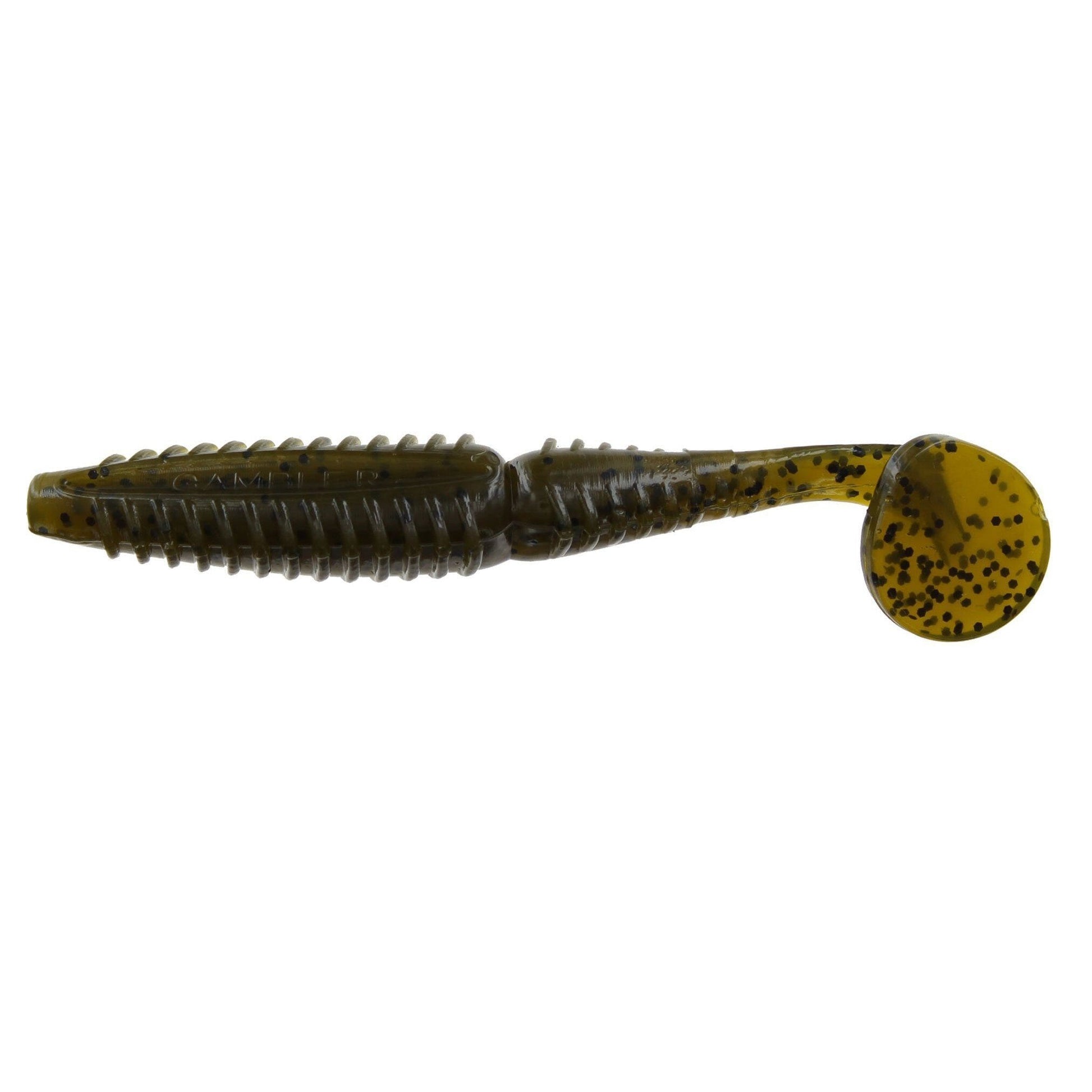 Gambler Ez Vibez Swimbait-Green Pumpkin-