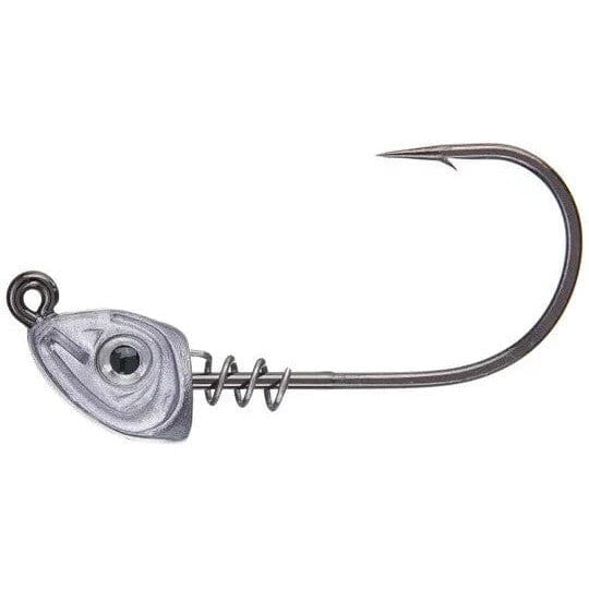 Gambler GOAT Locked Up Shad Swimbait Heads 1/4 2/0 2pk Natural 