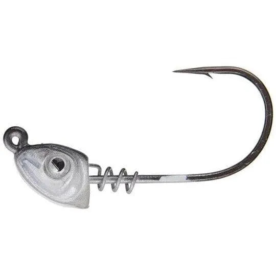 Gambler GOAT Locked Up Shad Swimbait Heads 1/4 2/0 2pk Ghost 
