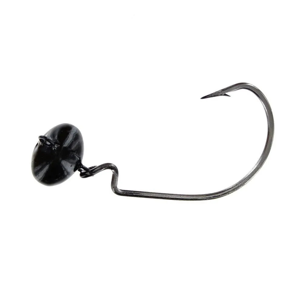 Gambler Wrecking Ball Jighead Black 3Pk 
