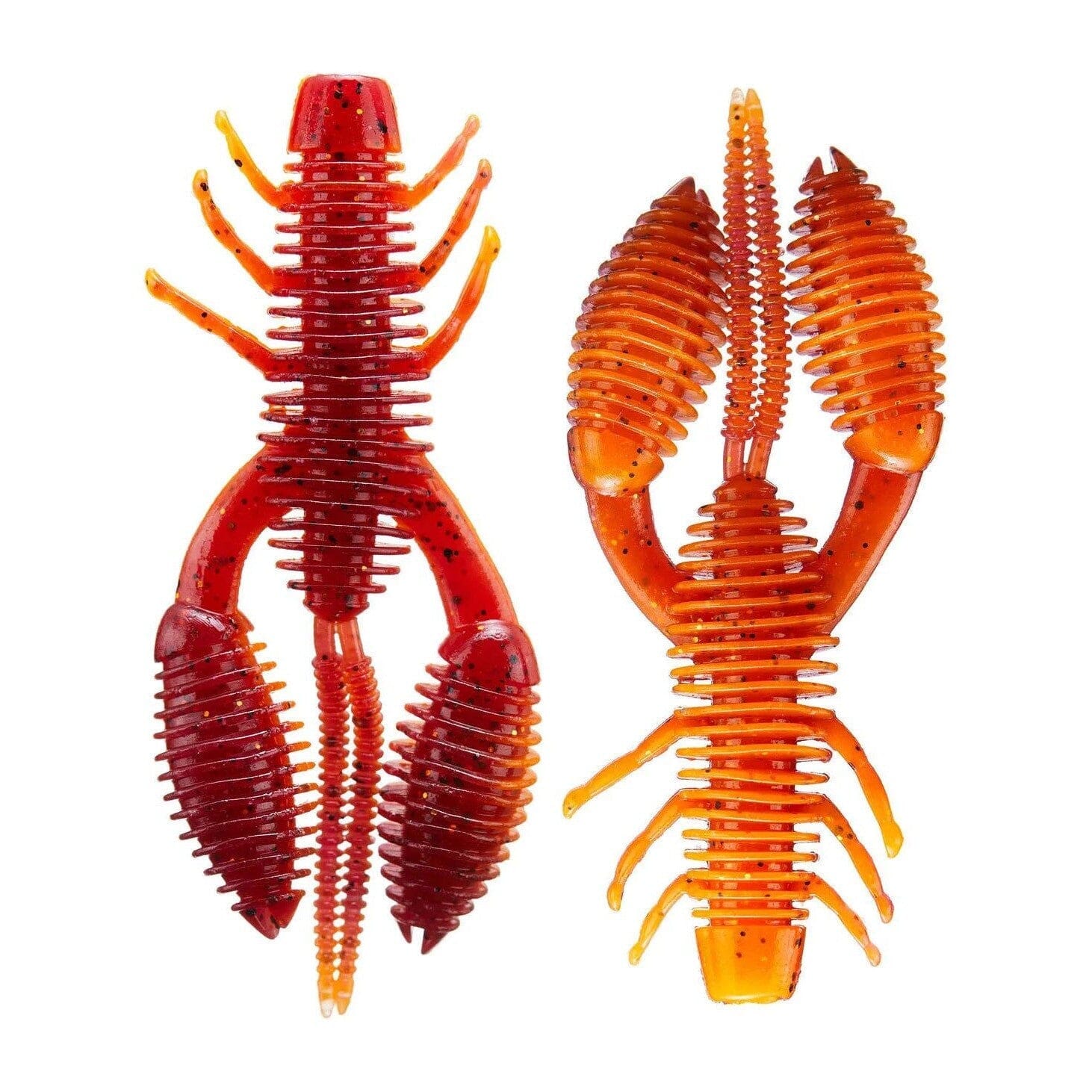 Geecrack Bellows Craw-Solar Flare (Orange/Red)-