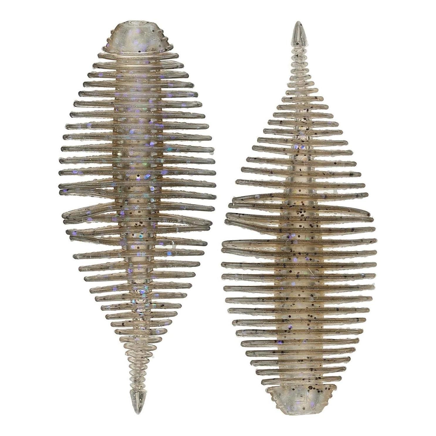 Geecrack Bellows Gill Floating Elastomer-Electric Shad-3.8" 3pk-