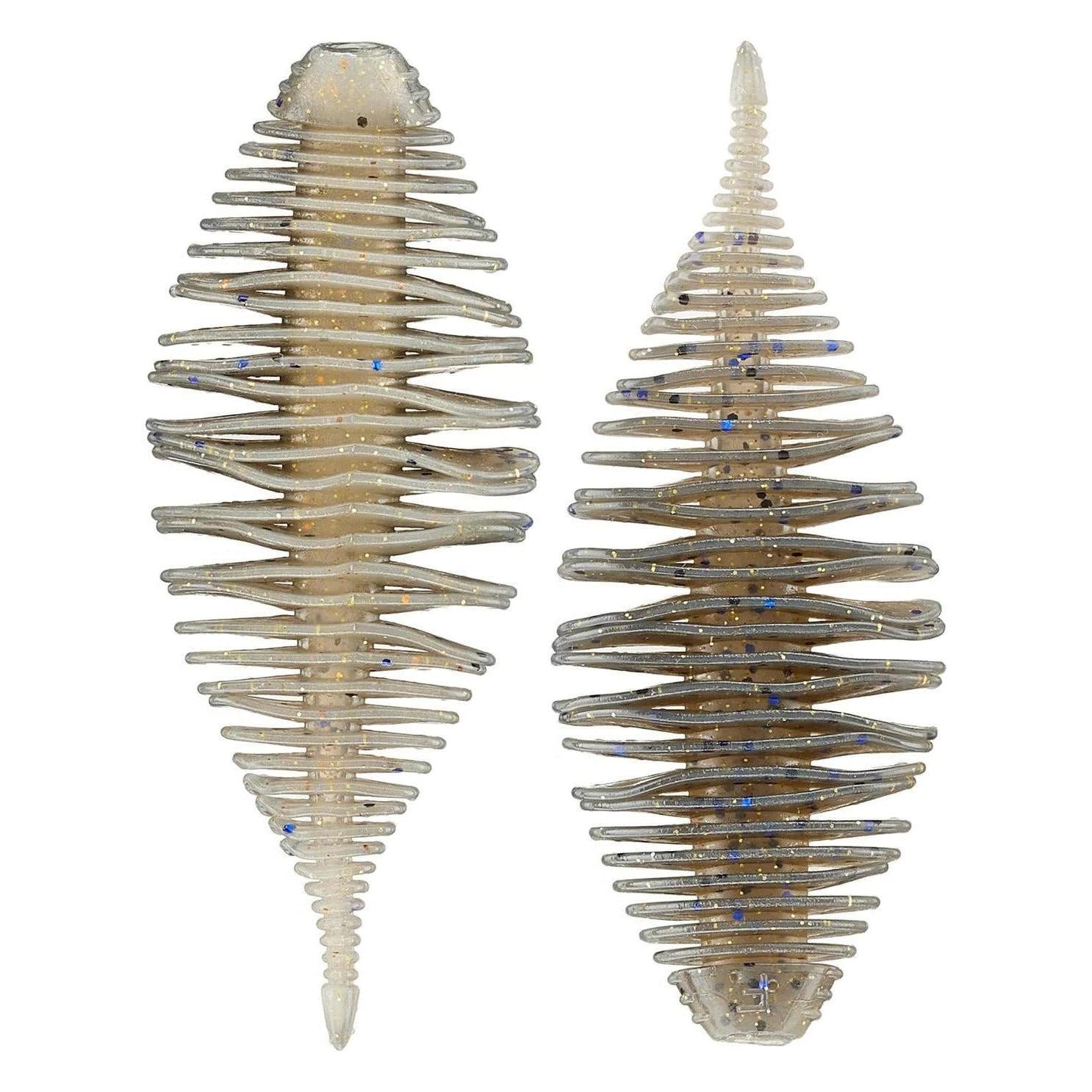 Geecrack Bellows Gill Floating Elastomer-Flash Gill-3.8" 3pk-