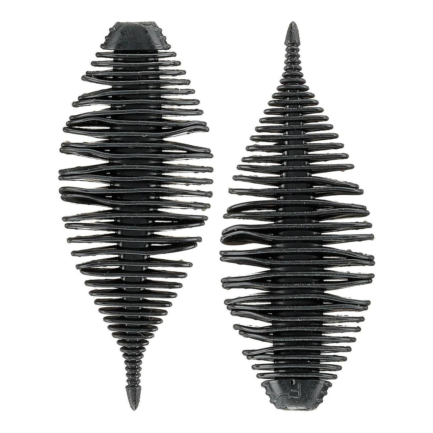 Geecrack Bellows Gill Floating Elastomer-Solid Black-3.8" 3pk-