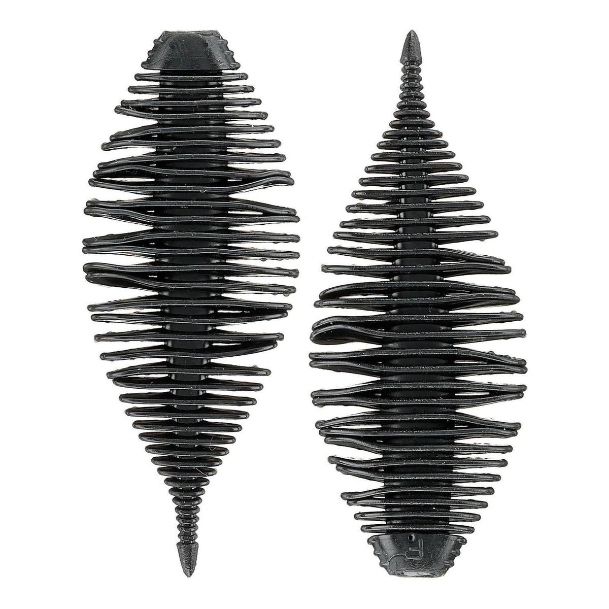 Geecrack Bellows Gill Floating Elastomer Solid Black 3.8" 3pk 