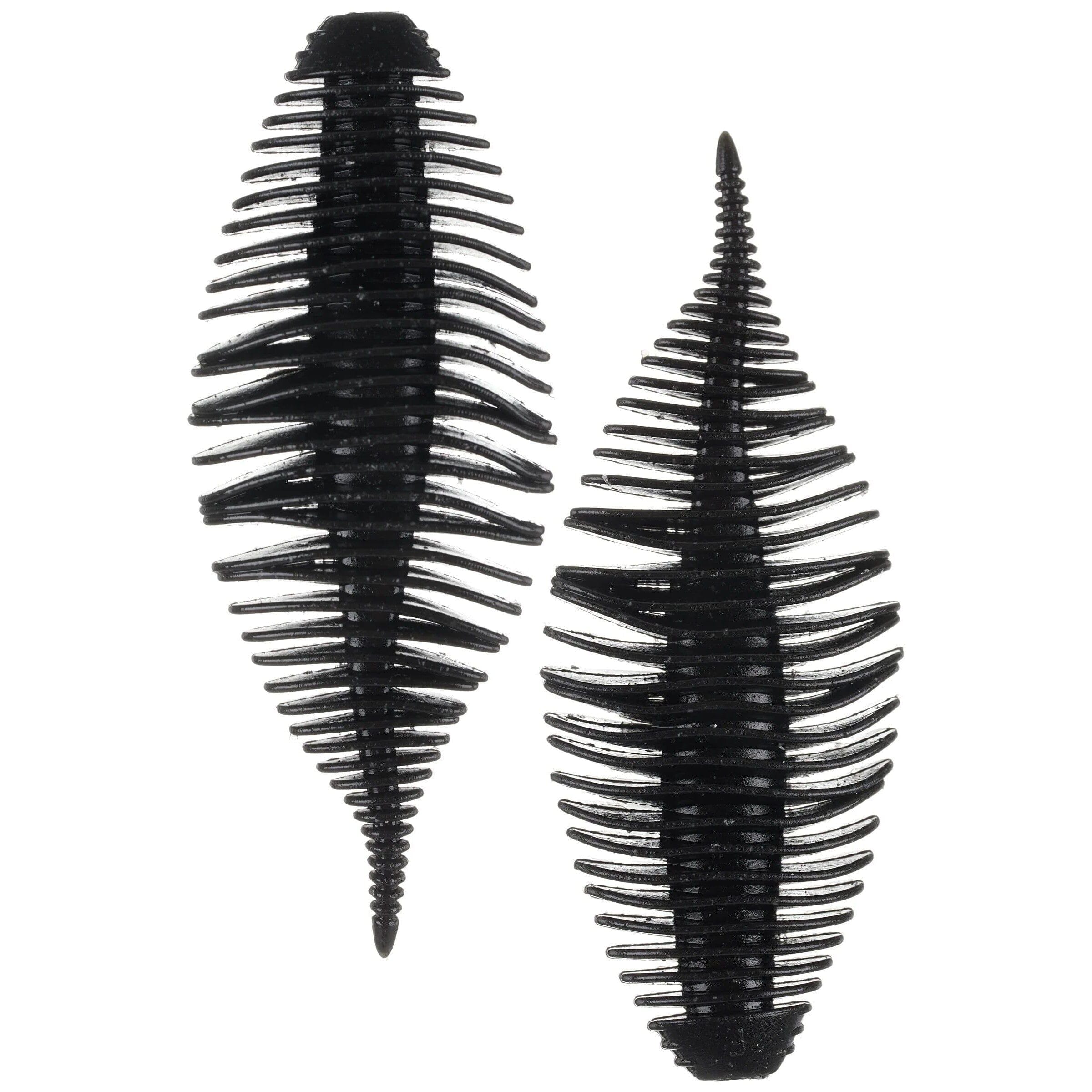 Geecrack Bellows Gill-Solid Black-3.8" 5pk-