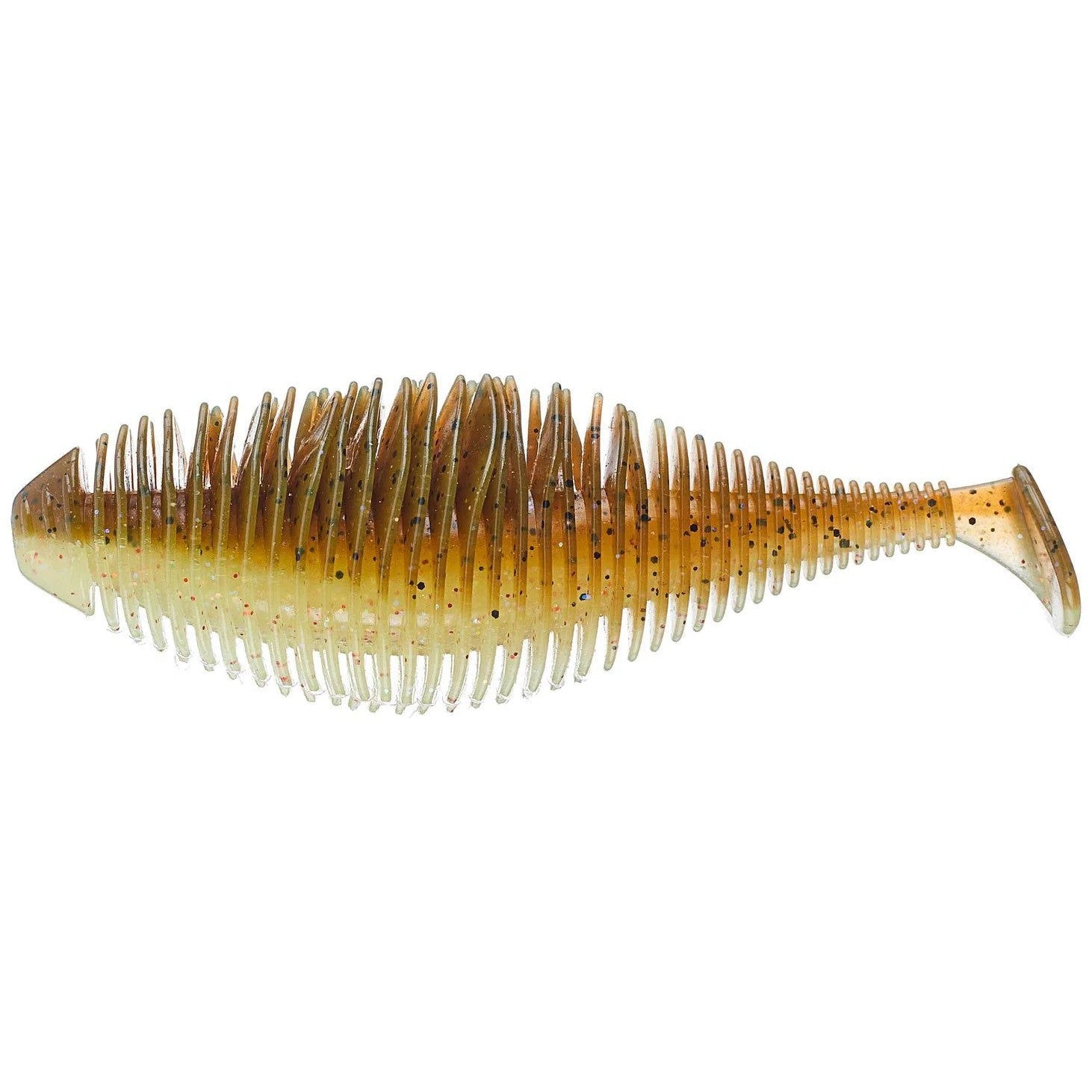 Geecrack Bellows Gill Swimmer-Golden Flash Gill-3.2" 5pk-