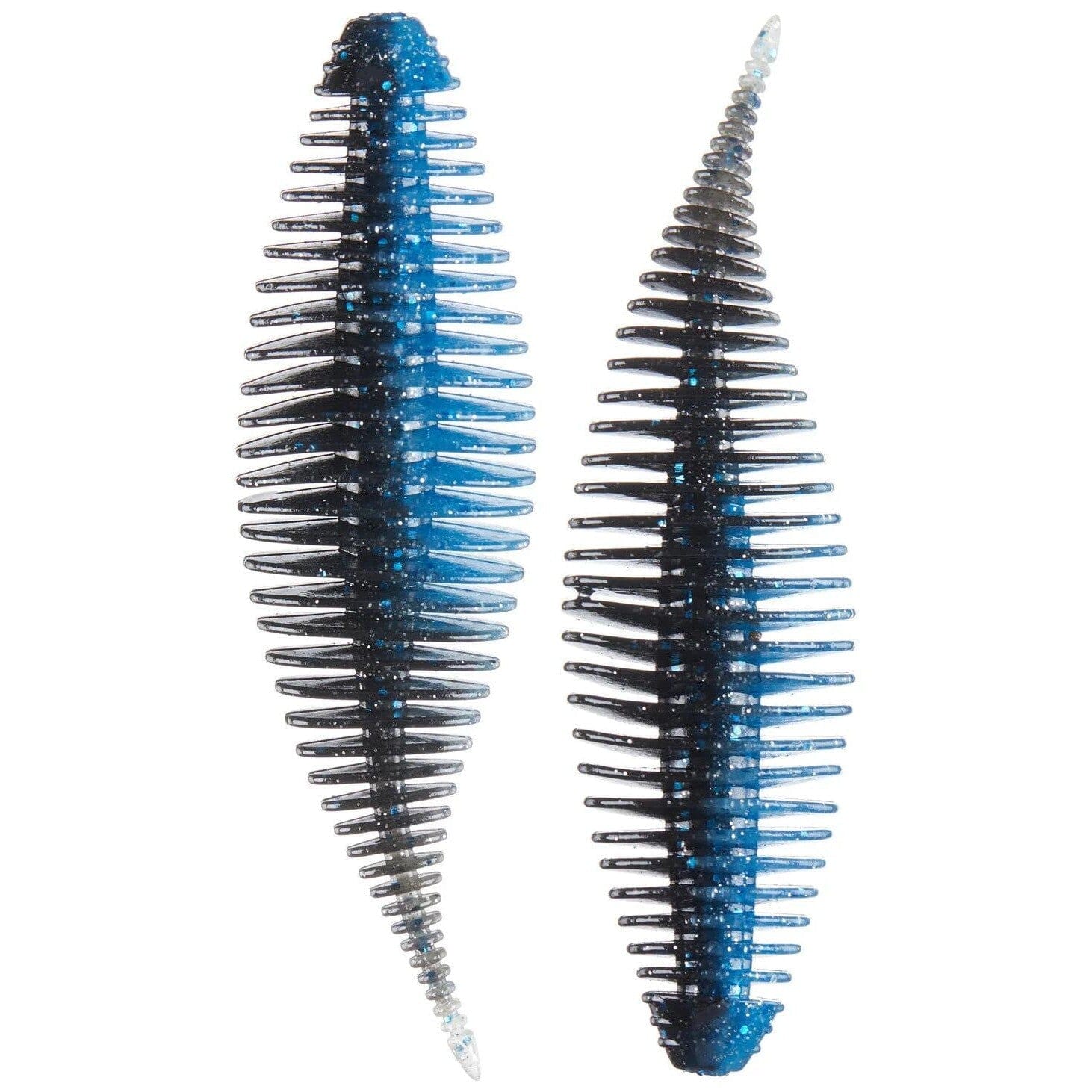 Geecrack Bellows Shad-Dark Matter-3.8" 5pk-