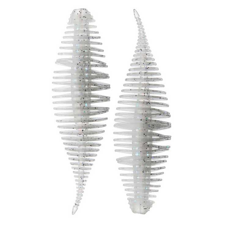 Geecrack Bellows Shad-Electric Shad-3.8" 5pk-