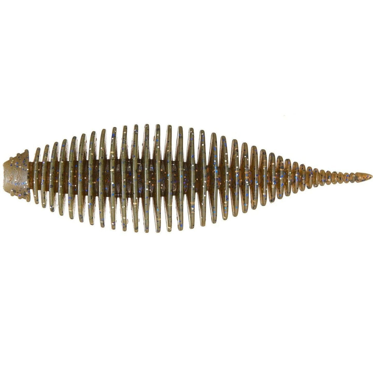 Geecrack Bellows Shad Floating Elastomer Aj's Magic Juice 3.8" 3pk 