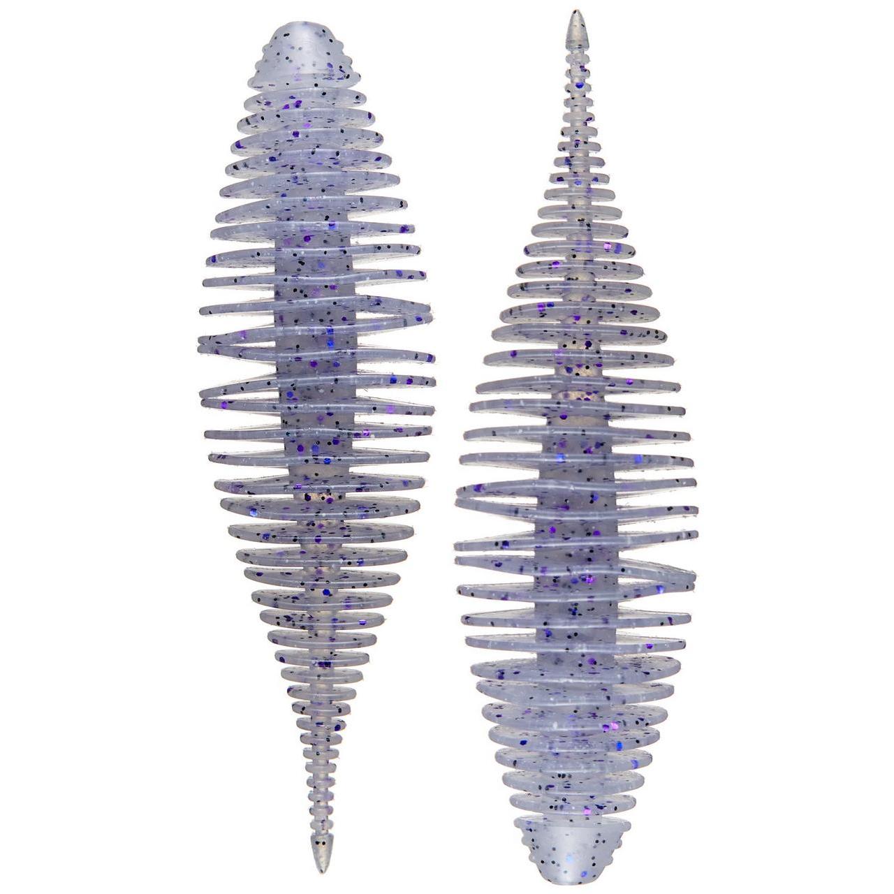 Geecrack Bellows Shad-Ghost Shad-3.8" 5pk-