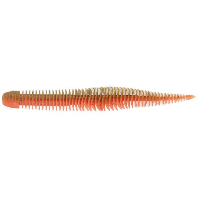 Geecrack Bellows Stick-Green Pumkin Bite Orange-4.8" 6pk-