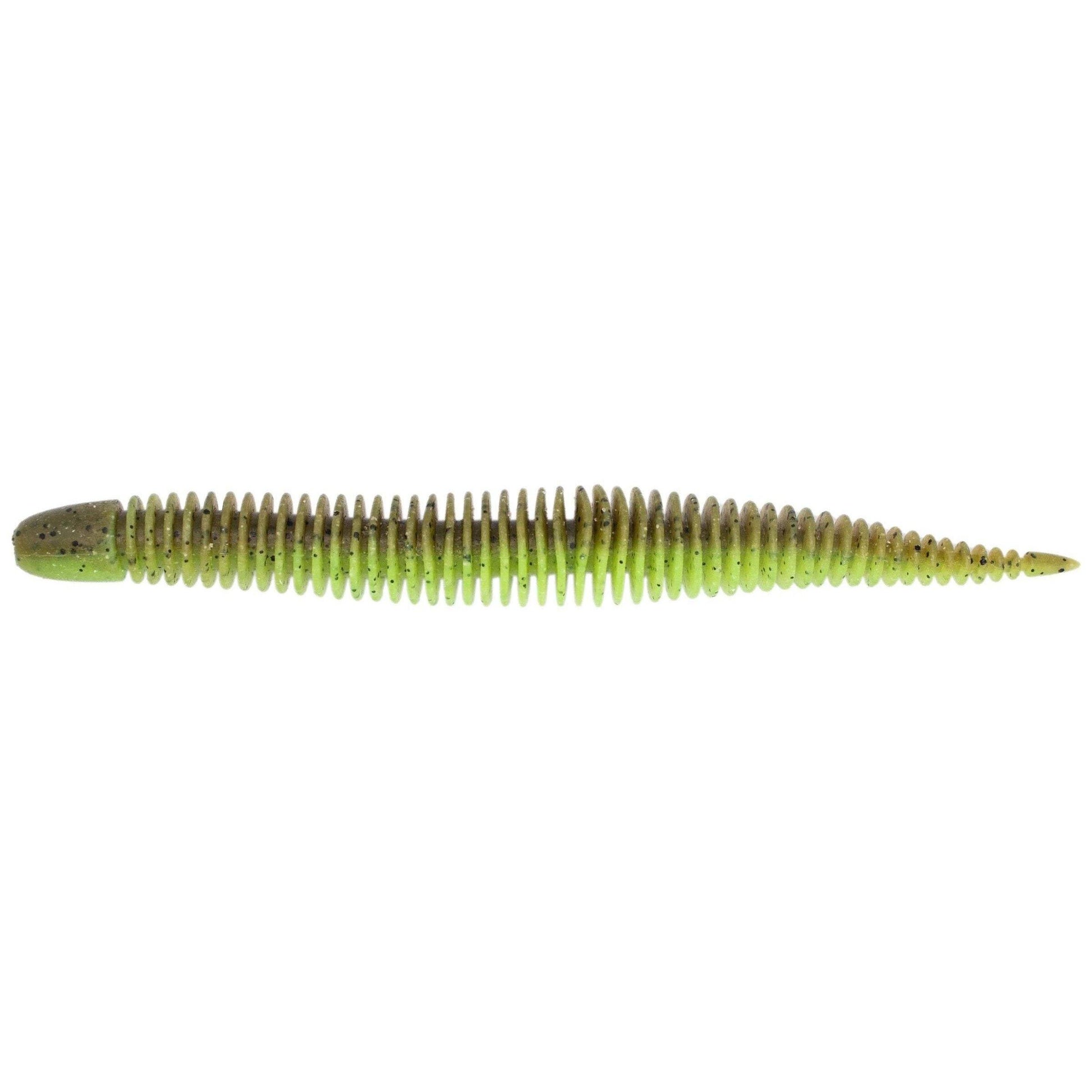 Geecrack Bellows Stick-Green Pumpkin Chartreuse-2.8" 8pk-
