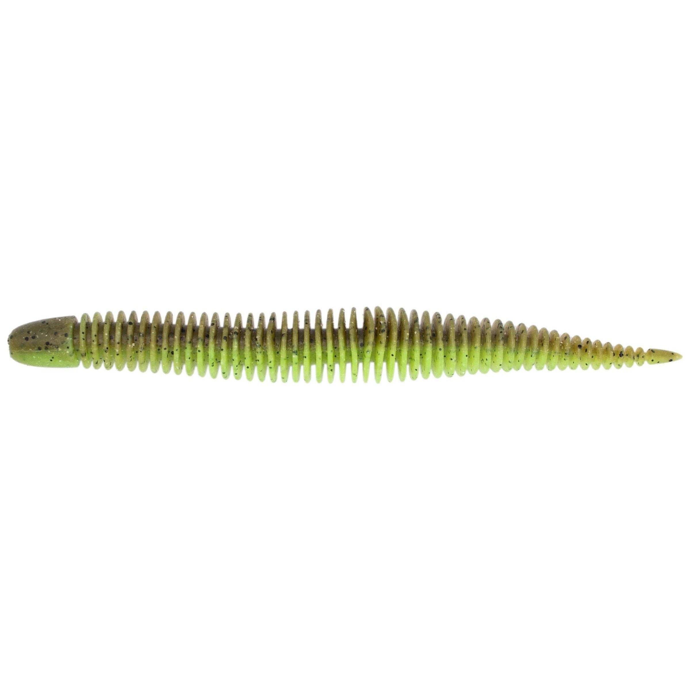 Geecrack Bellows Stick-Green Pumpkin Chartreuse-2.8" 8pk-