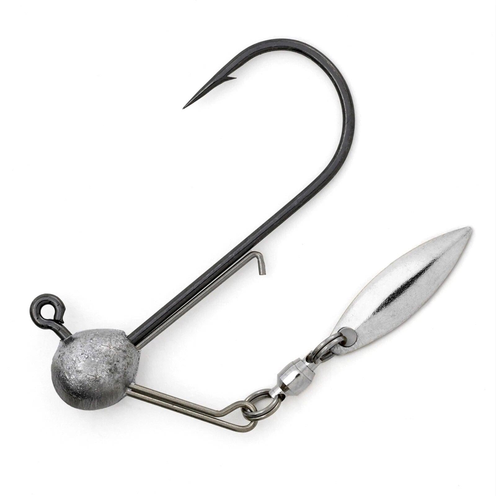 Geecrack Corn Head Blade Jr. 1/8 2/0 3pk Silver Blade 