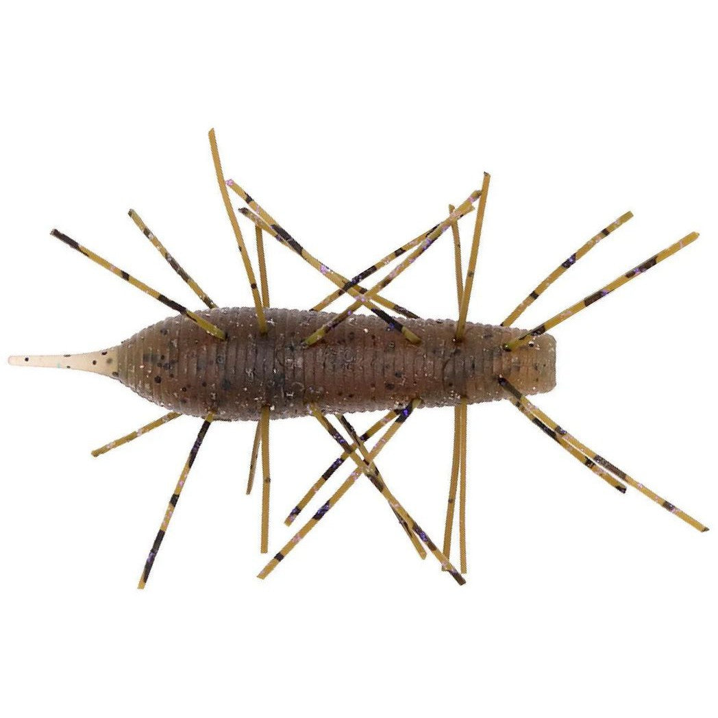 Geecrack Imo Kemushi Floating Stick Worm-Green Pumpkin-40mm-