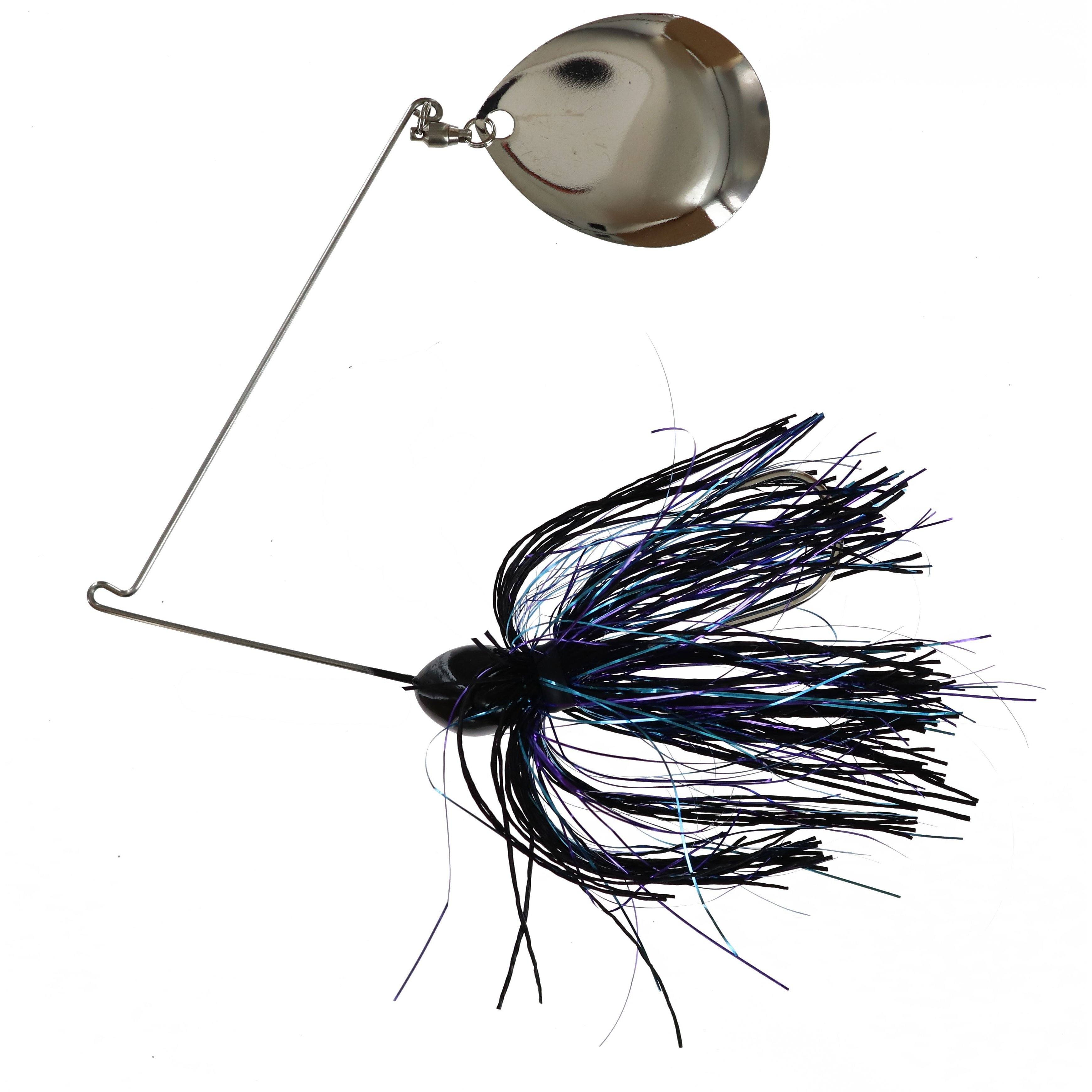 Georgia Blade Night Spinnerbait Lumiflex-1/2 oz-Midnight Madness 700-