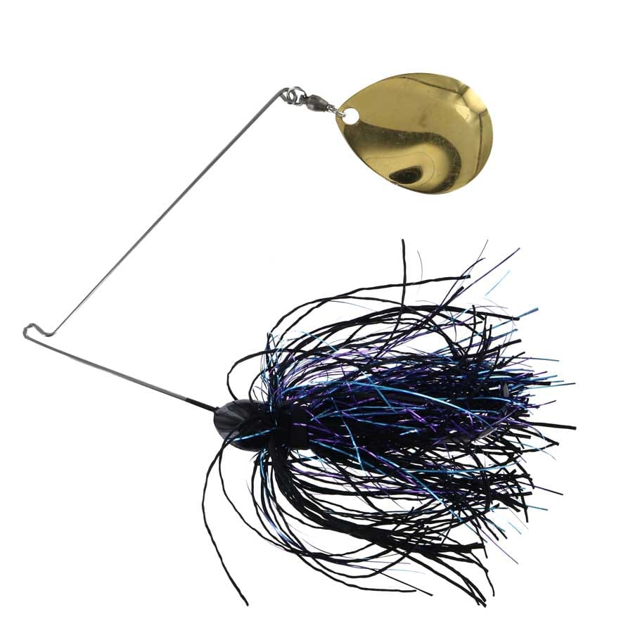 Georgia Blade Night Spinnerbait Lumiflex-1/2 oz-Midnight Madness 703-