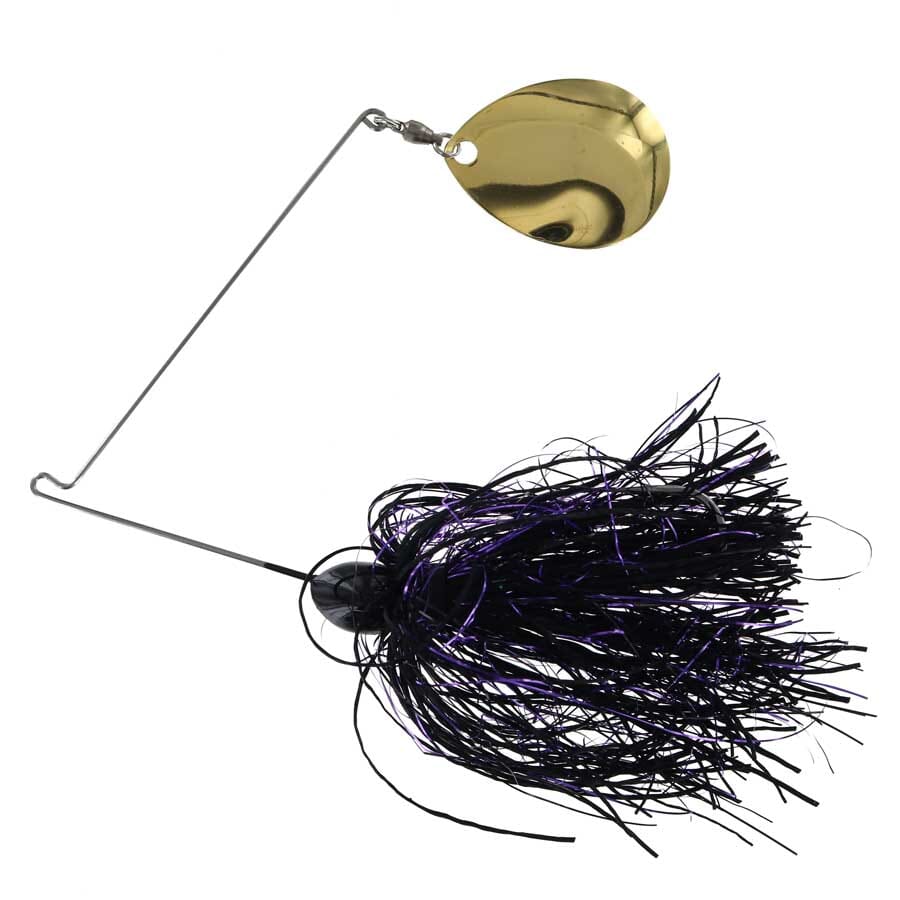 Georgia Blade Night Spinnerbait Lumiflex-1/2 oz-Raven 503-