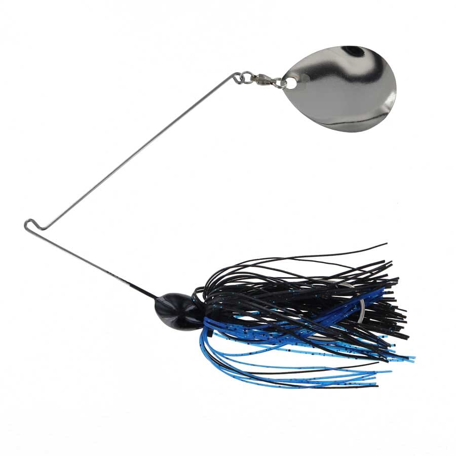 Georgia Blade Night Spinnerbait Silicone-1/2 oz-Back The Blue 1200-
