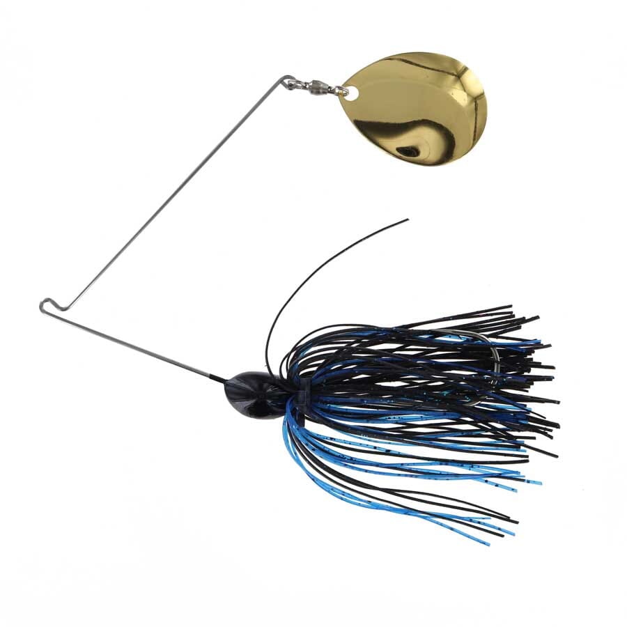 Georgia Blade Night Spinnerbait Silicone-1/2 oz-Back The Blue 1203-