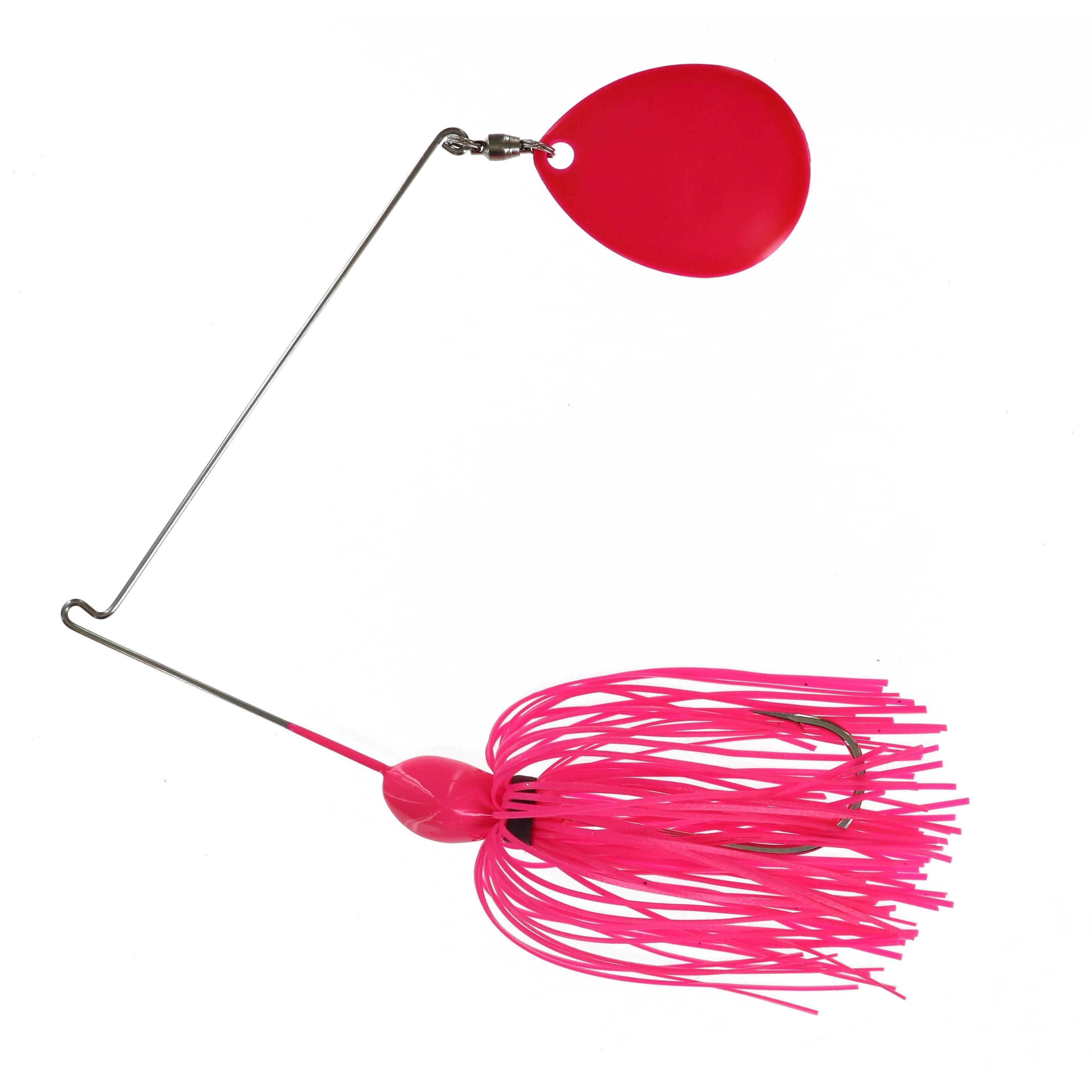 Georgia Blade Night Spinnerbait Silicone-1/2 oz-Bubble Gum 1304-