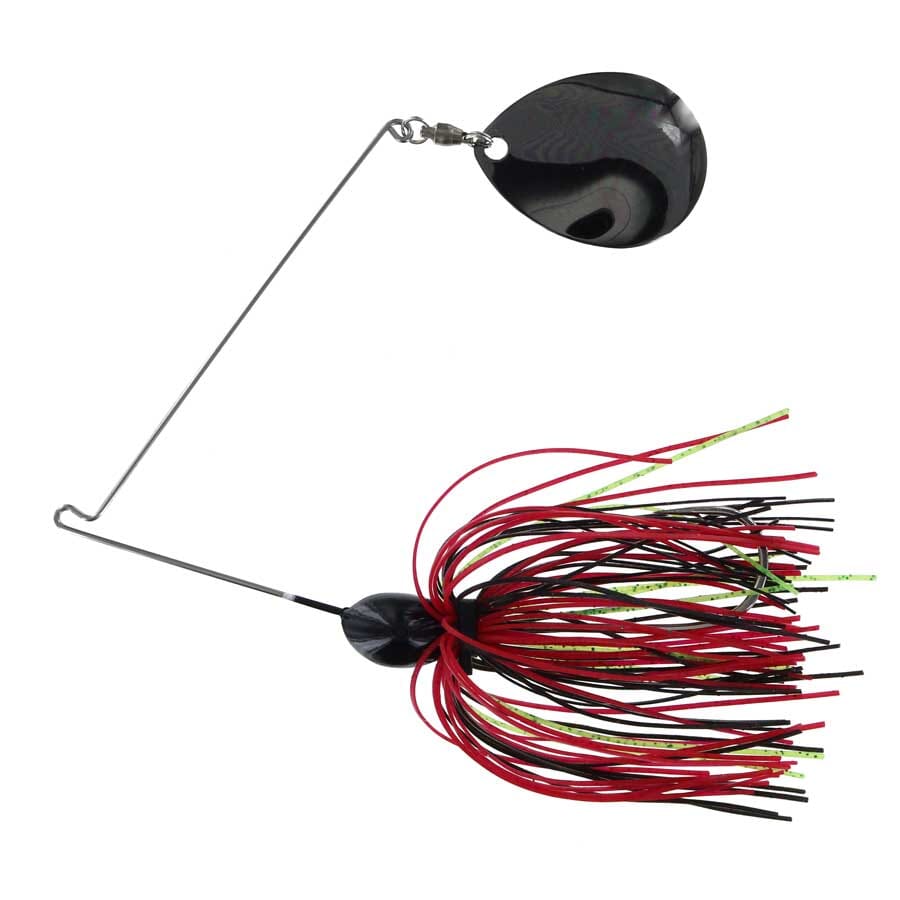 Georgia Blade Night Spinnerbait Silicone-1/2 oz-Nightfire 410-