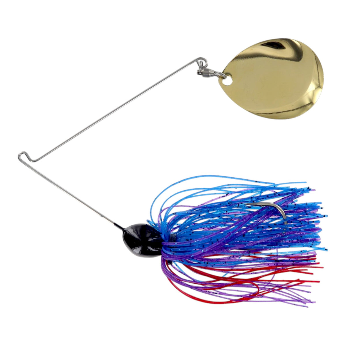 Georgia Blade Night Spinnerbait Silicone Peacock 103
