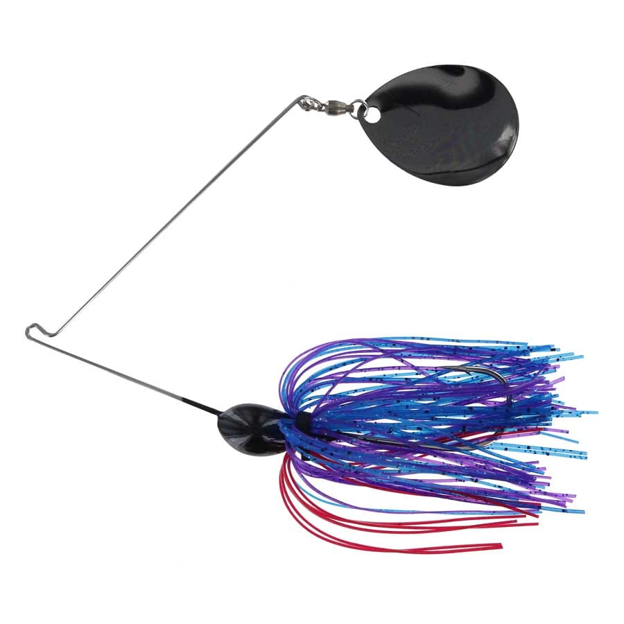 Georgia Blade Night Spinnerbait Silicone Peacock 110