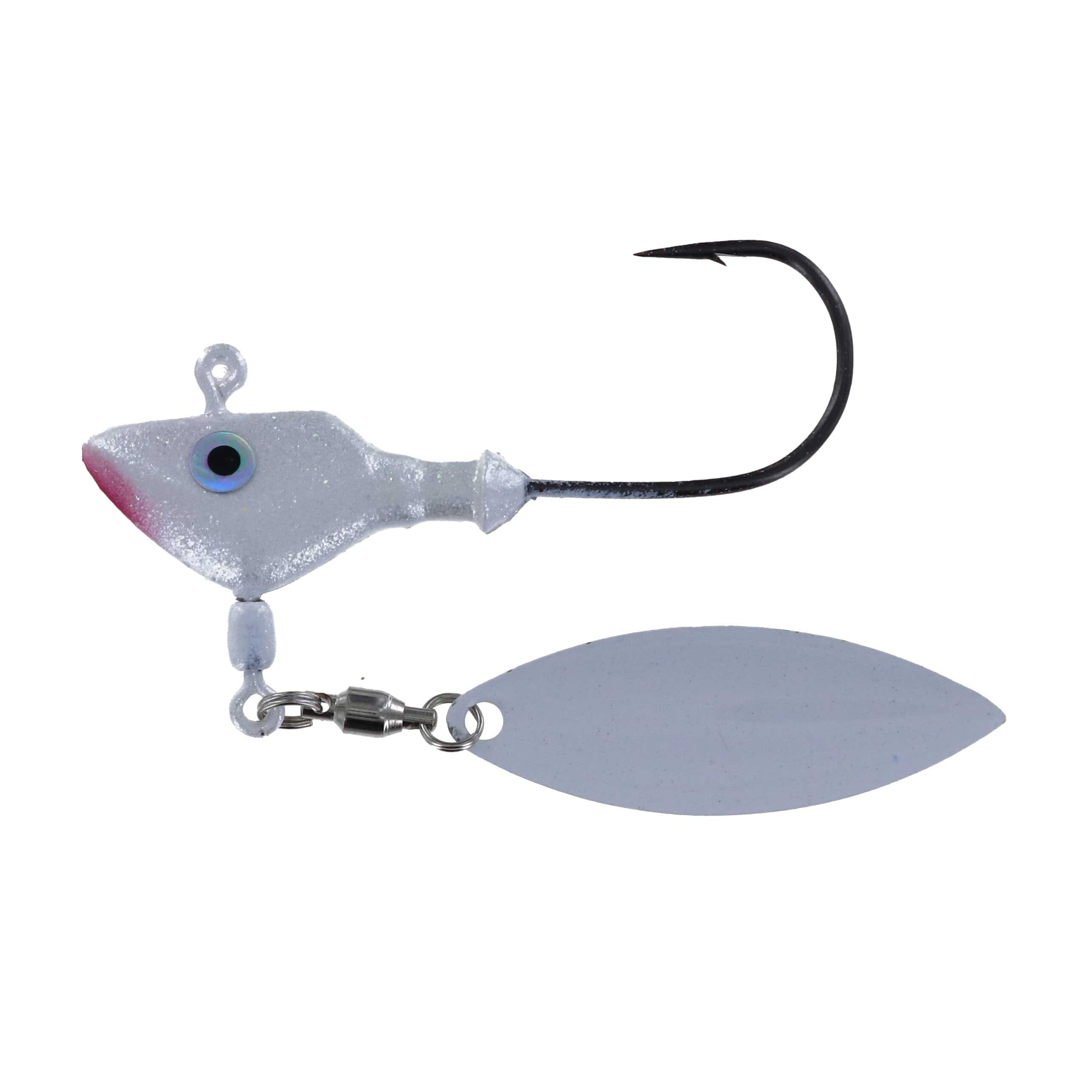 Georgia Blade Underspin-Pearl Red Nose White-1/4 oz-