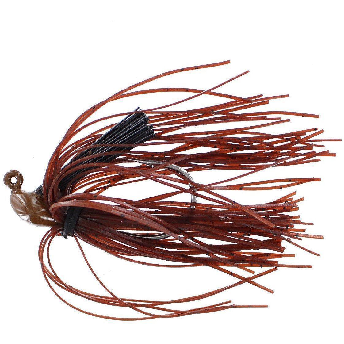Georgia Jig Black Brown Silicone 22 1/2 OZ 