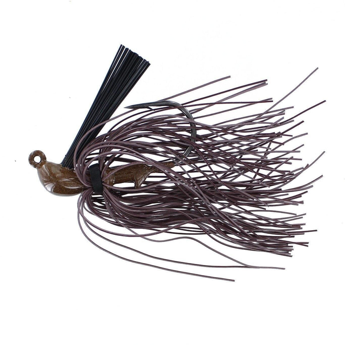 Georgia Jig Xtra Fine Rubber Brown Living Rubber 000 1/2 OZ 