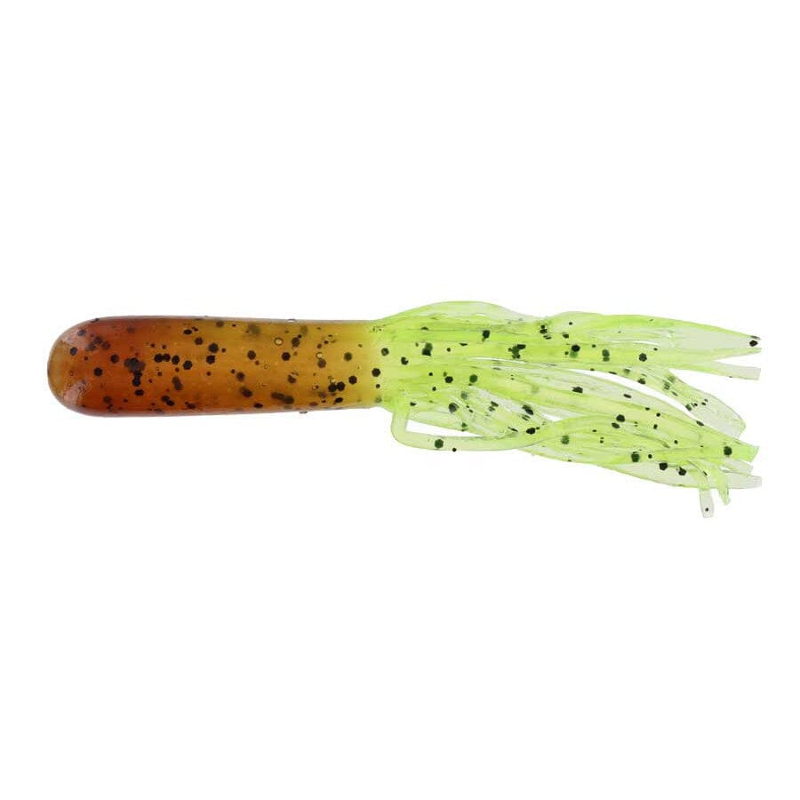 Gitzit Fat Tube 3.5'' Brown/Chartreuse 