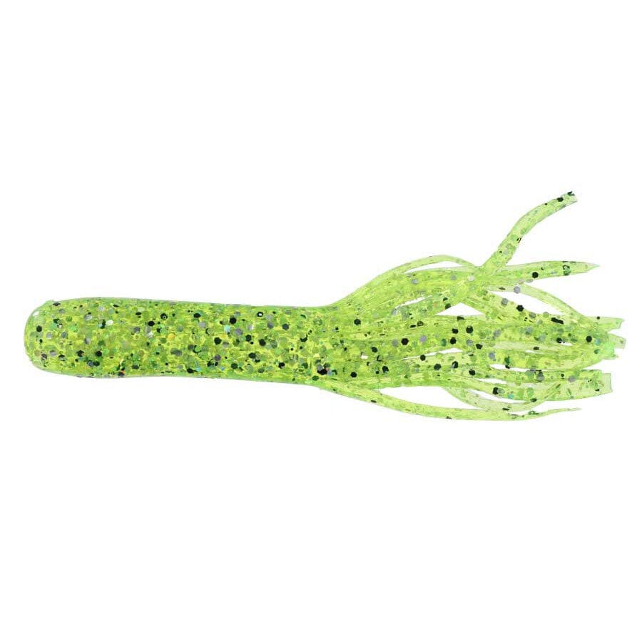 Gitzit Fat Tube 3.5''-Chartreuse/Multi Flake-
