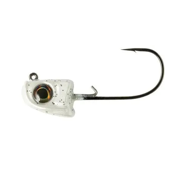 Great Lakes Finesse Sneaky Swimbait Head 2pk 1/4 1 White Shad 