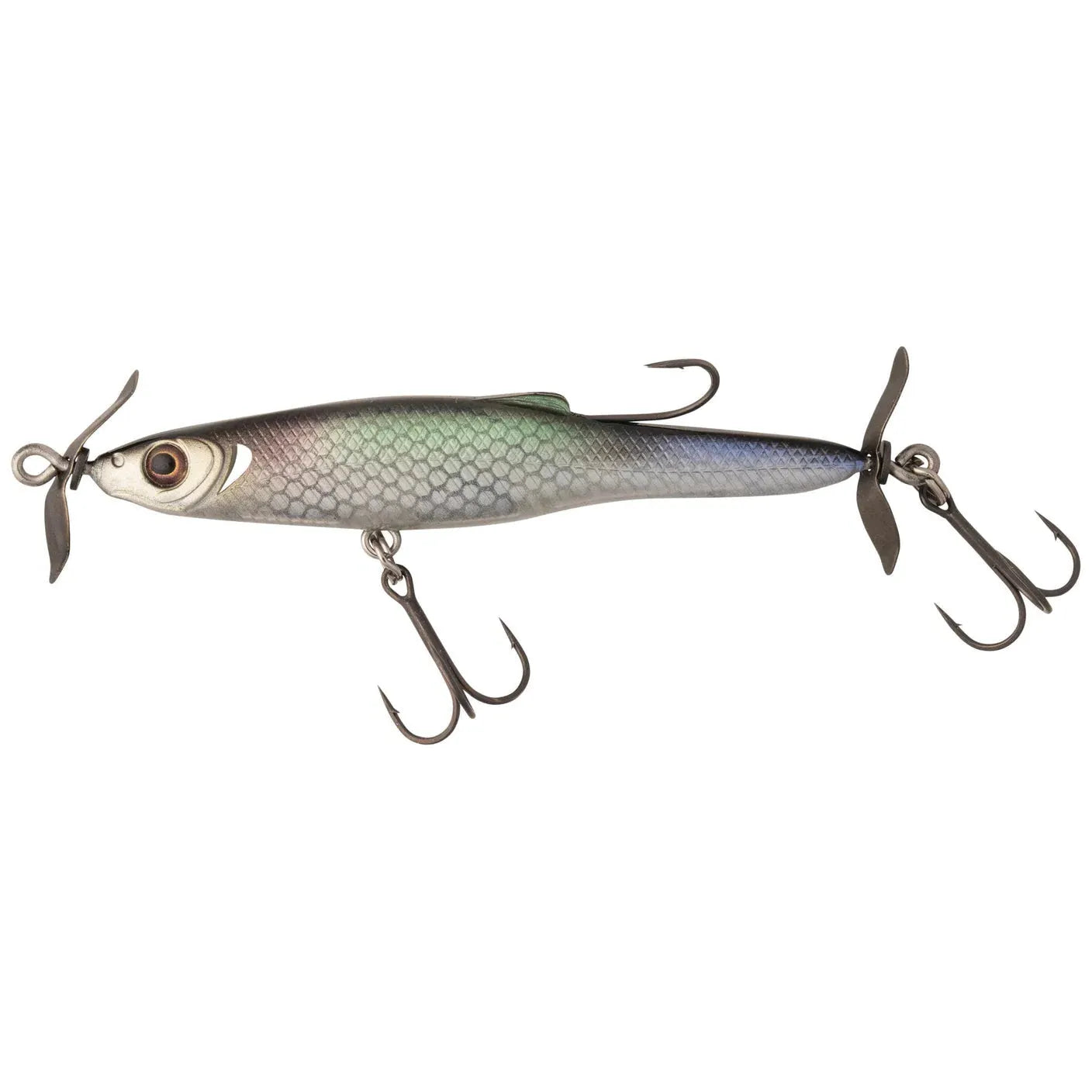 Great Lakes Finesse Stay Pinned Spy Bait Ghost Shad