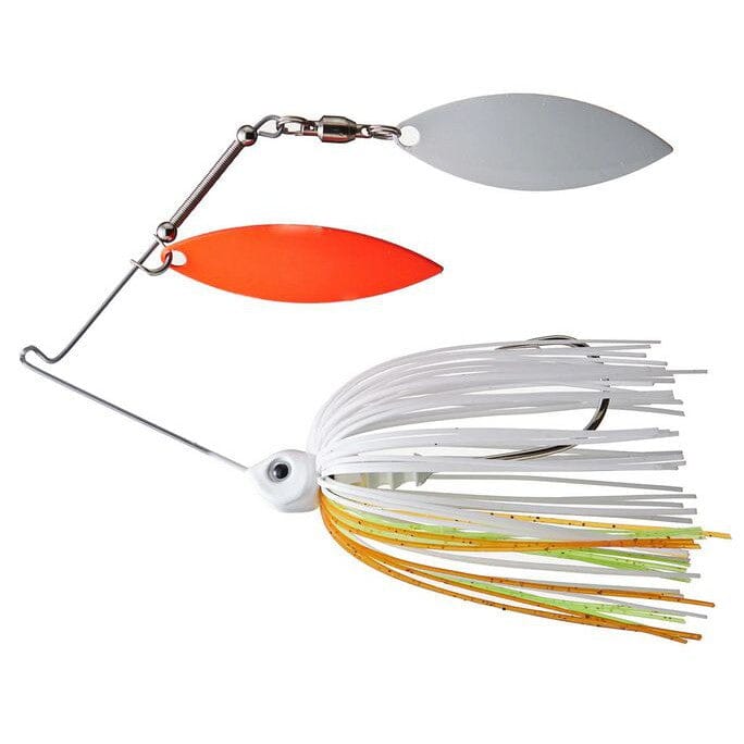 Greenfish Bad Little Blade Double Willow Spinnerbait-Cole Slaw-5/16oz-